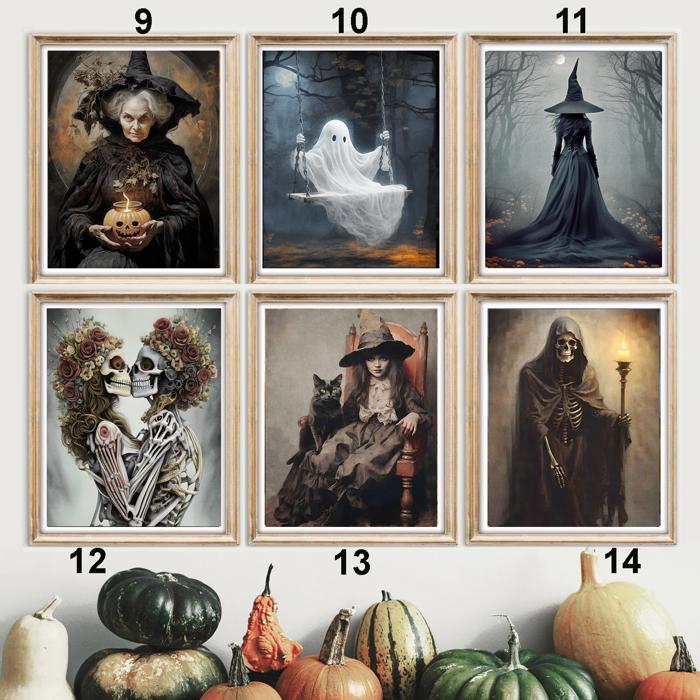 Whimsigoth Halloween Prints