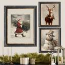  Set Of 3 Prints - Christmas Collection