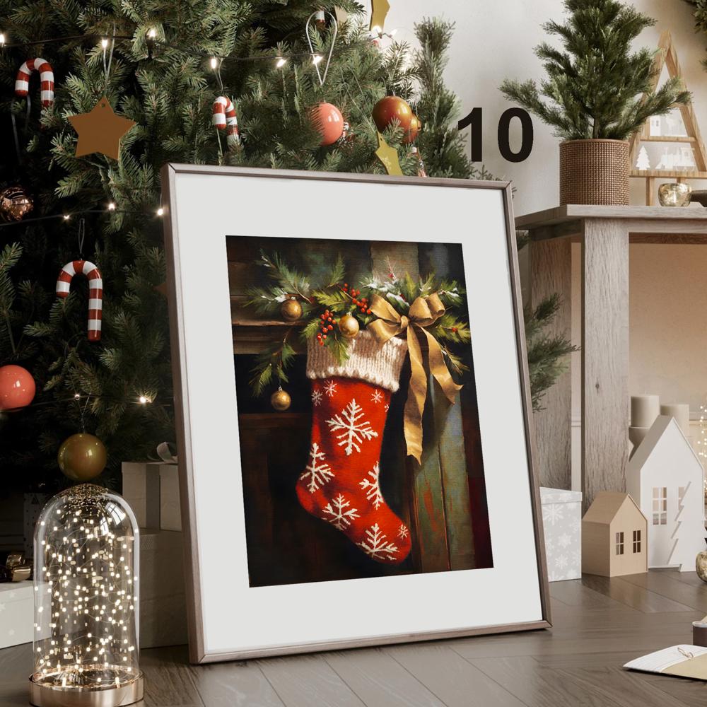 Quaint Christmas Heirloom Prints