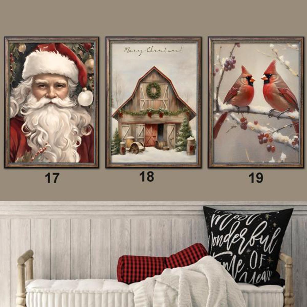 Quaint Christmas Heirloom Prints