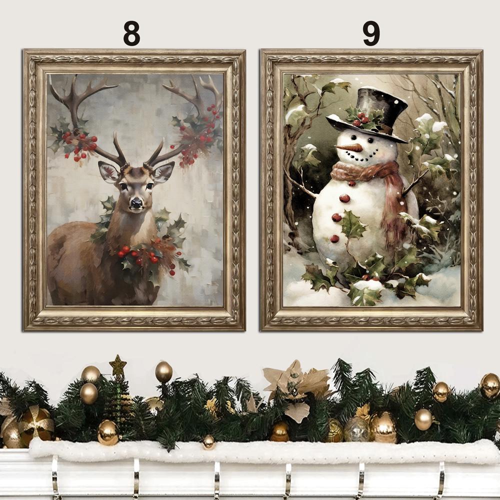 Quaint Christmas Heirloom Prints