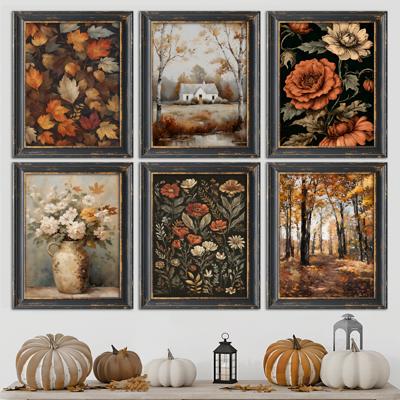 Set of 6 Autumn Prints - Gallery Wall Decor
