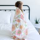 Botanical Floral Premium Baby & Toddler Minky Blanket - Last Chance!