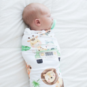 Safari Buttery Soft and Stretchy Swaddle Blanket