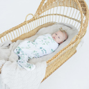 Eucalyptus Buttery Soft and Stretchy Swaddle Blanket