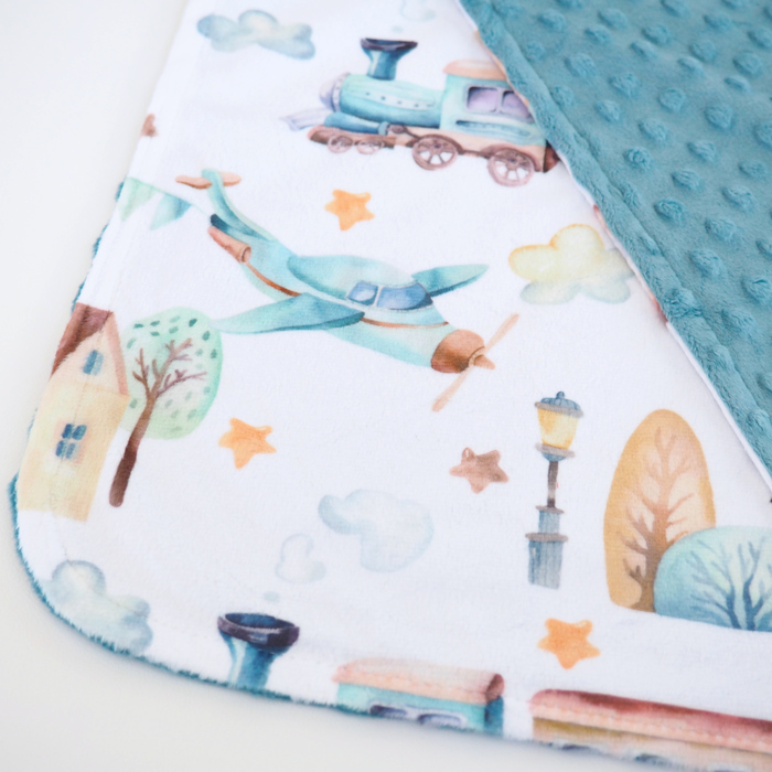 Premium Baby & Toddler Mini Minky Blanket