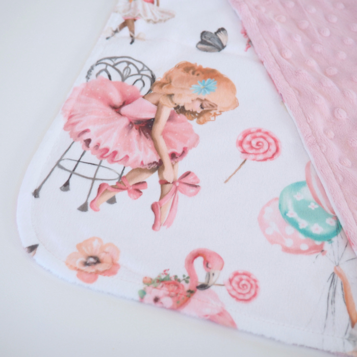 Premium Baby & Toddler Mini Minky Blanket