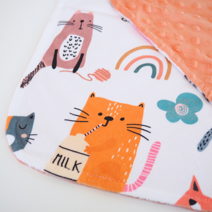 Premium Baby & Toddler Mini Minky Blanket