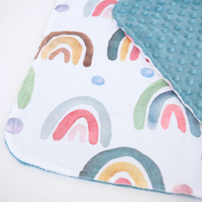 Premium Baby & Toddler Mini Minky Blanket