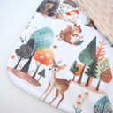 Enchanted Forest Premium Baby & Toddler Mini Minky Blanket