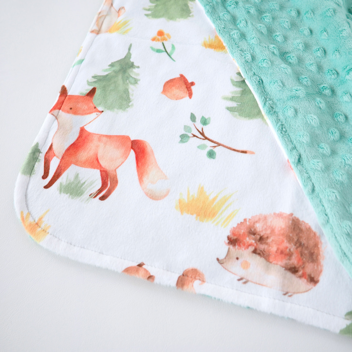 Premium Baby & Toddler Mini Minky Blanket