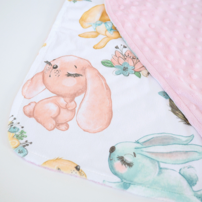 Premium Baby & Toddler Mini Minky Blanket