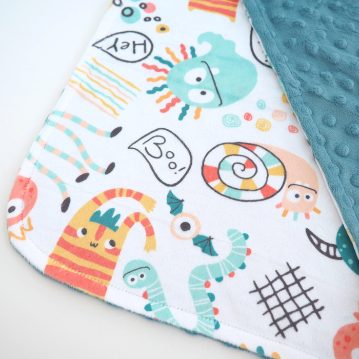 Premium Baby & Toddler Mini Minky Blanket