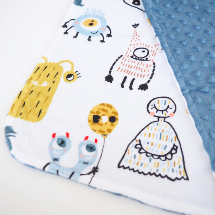 Premium Baby & Toddler Mini Minky Blanket