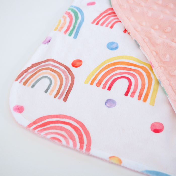 Premium Baby & Toddler Mini Minky Blanket