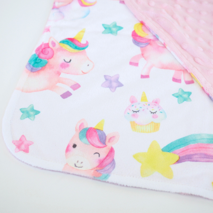 Premium Baby & Toddler Mini Minky Blanket