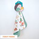 Forest Friends Premium Baby & Toddler Mini Minky Blanket