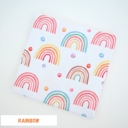 Rainbow Buttery Soft and Stretchy Swaddle Blanket