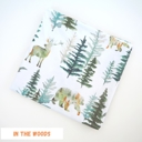 In The Woods Buttery Soft and Stretchy Swaddle Blanket