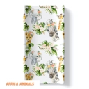 Africa Animals Changing Pad Cover