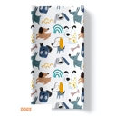 Dogs Changing Pad Cover