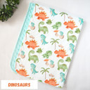 Dinosaurs Premium Baby & Toddler Minky Blanket - The Classics