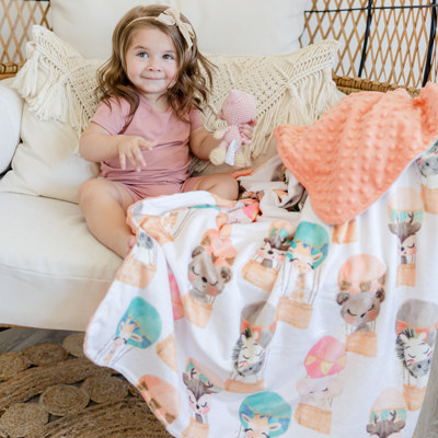 Premium Baby & Toddler Minky Blanket - Last Chance!