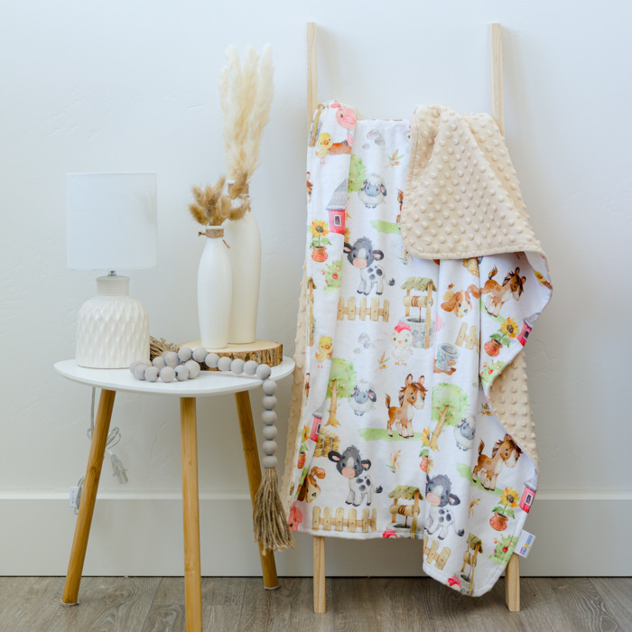 Premium Toddler & Baby Minky Blanket 30x40  - The Classics