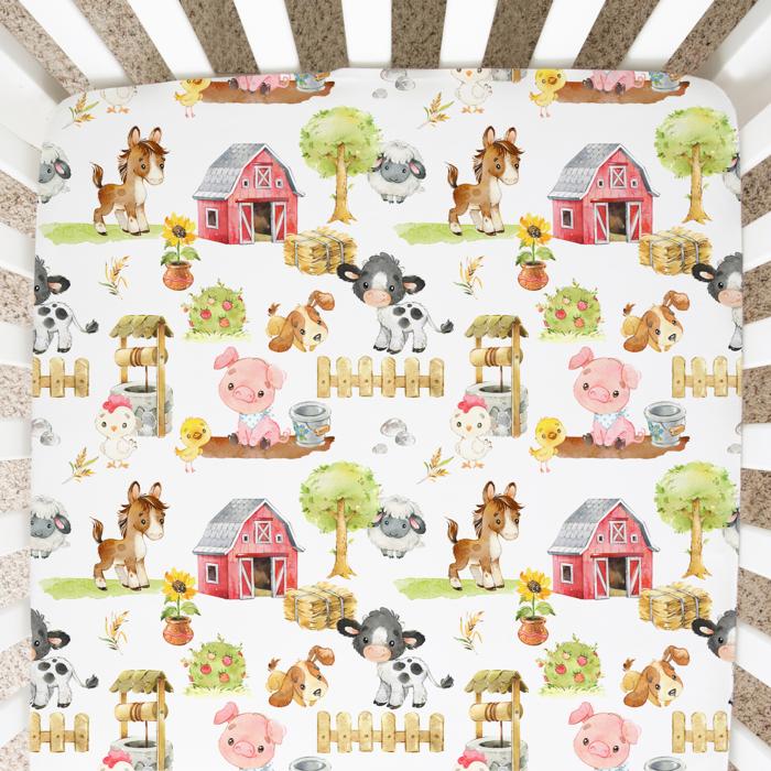 Buttery Soft Fitted Crib Sheet 