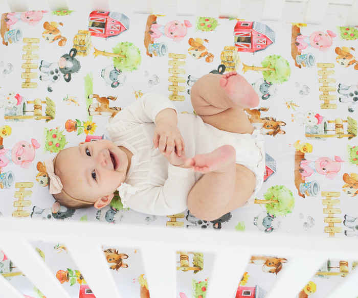 Buttery Soft Fitted Crib Sheet 