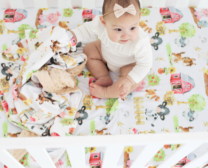 Buttery Soft Fitted Crib Sheet 