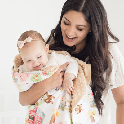 Premium Toddler & Baby Minky Blanket 30x40  - The Classics