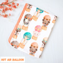 Hot Air Balloon Premium Baby & Toddler Minky Blanket - Last Chance!