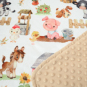  Premium Toddler & Baby Minky Blanket 30x40  - The Classics