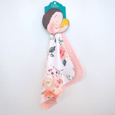 Premium Baby & Toddler Mini Minky Blanket 18x18 - Last Chance!
