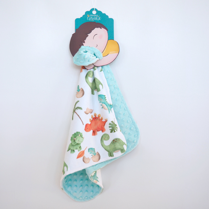 Premium Mini Minky Blanket – 18x18 Baby & Toddler Snuggle Essential