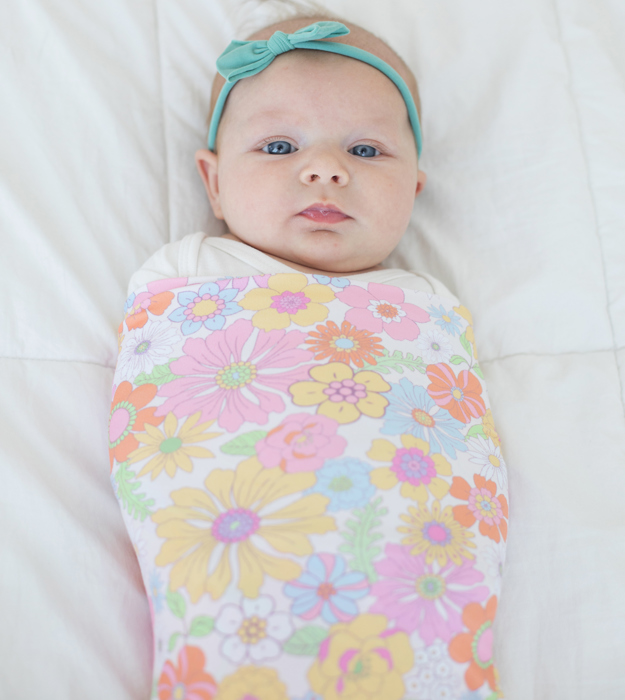 Buttery Soft & Stretchy Swaddle Blanket – Large 47x47 Baby Essential