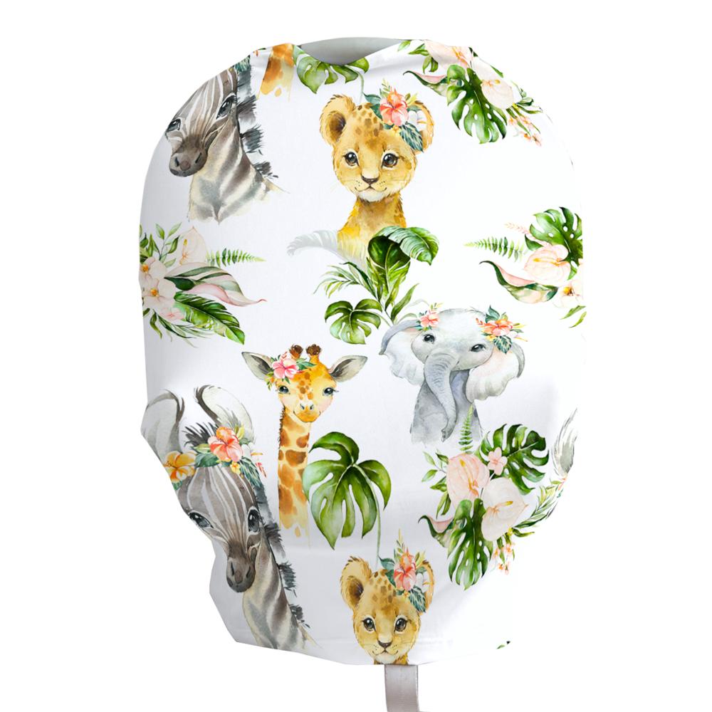 Africa Animals Infant Car Seat / Nursing Cover