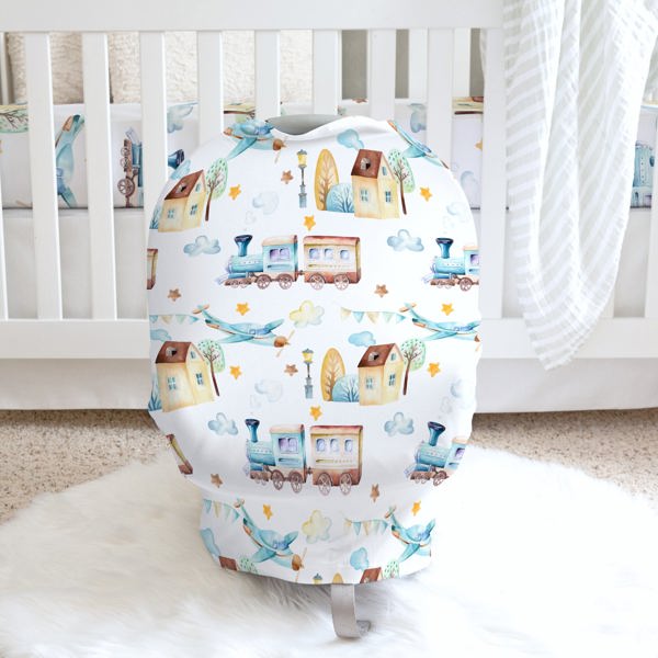 Airplane & Train Infant Car Seat / Nursing Cover