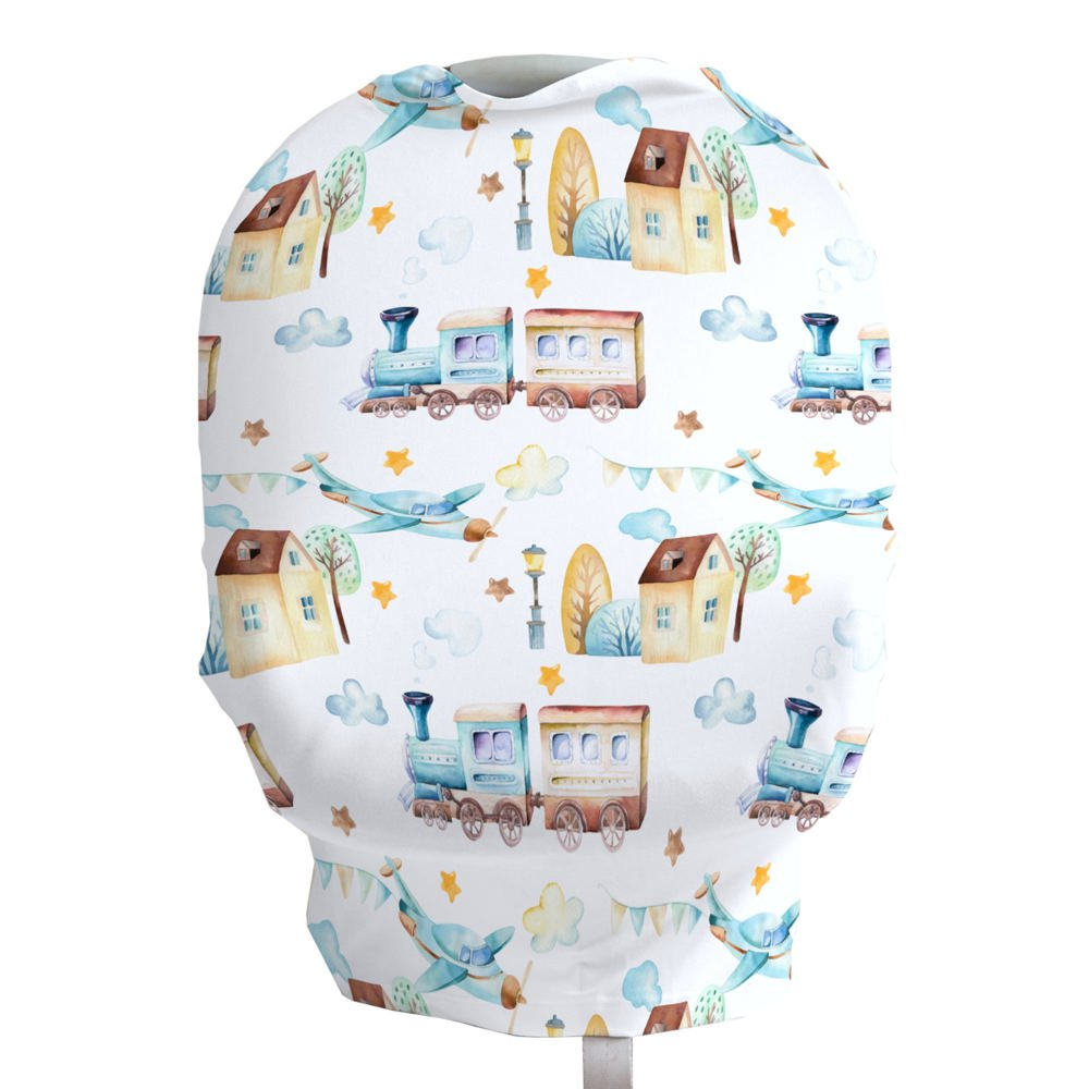 Airplane & Train Infant Car Seat / Nursing Cover