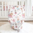  Ballerinas Infant Car Seat / Nursing Cover