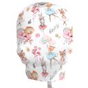  Ballerinas Infant Car Seat / Nursing Cover