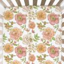  Fitted Crib Sheet - Botanical Floral