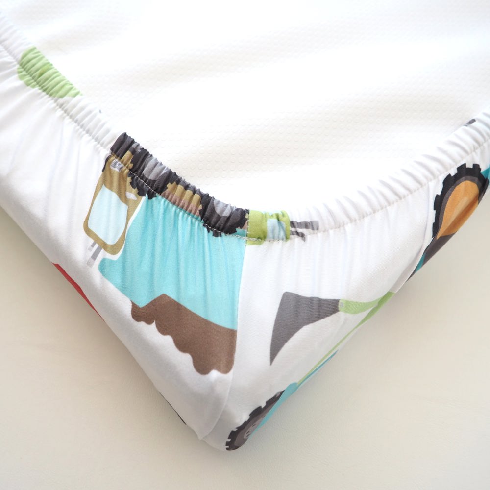 Changing Pad Cover - Construction Trucks