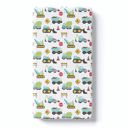  Fitted Crib Sheet - Construction Trucks