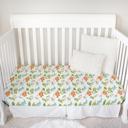  Fitted Crib Sheet - Dinosaurs