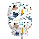  My Best Friend (Dogs) Infant Car Seat / Nursing Cover