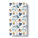  Fitted Crib Sheet - My Best Friends (Dogs)