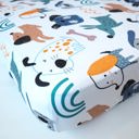  Fitted Crib Sheet - My Best Friends (Dogs)