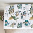  Changing Pad Cover- Dragons & Knights